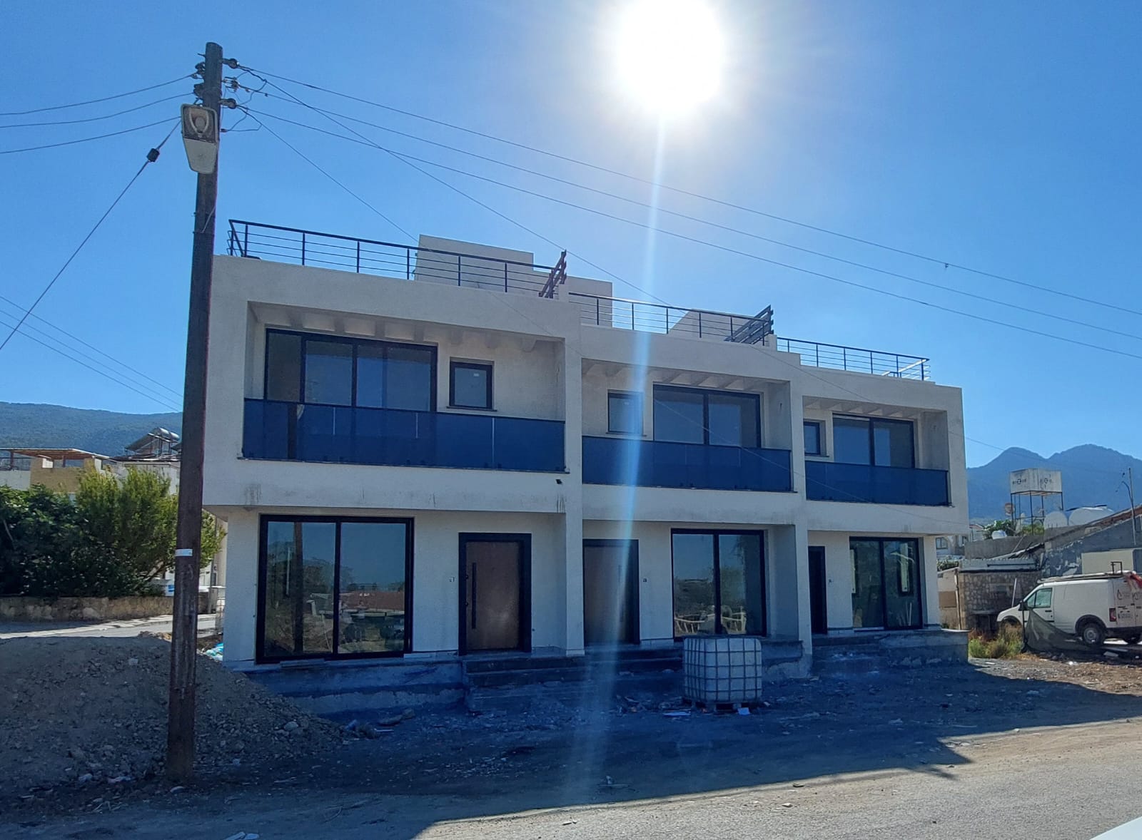 Lapta bölgesinde satılık 2+1 dubleks ikiz lüks villalar #E-LA-16